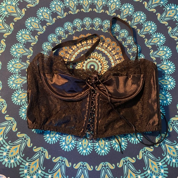 Dolls Kill Tops - lingerie corset top